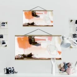 Stoffbild Mit Posterleisten - Ravel II In Orange 15 Stoffbild Mit Posterleisten - Ravel II In Orange -Allgemeiner Haushaltswarenladen wallart stoffbild mit posterleisten ravel ii in orange 6