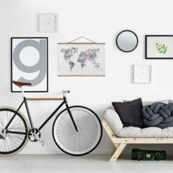 Stoffbild Mit Posterleisten - Reisepass Stempel Weltkarte In Weiß 12 Stoffbild Mit Posterleisten - Reisepass Stempel Weltkarte In Weiß -Allgemeiner Haushaltswarenladen wallart stoffbild mit posterleisten reisepass stempel weltkarte in weiss 3