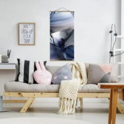 Stoffbild Mit Posterleisten - Violett Im Fluss In Violett 11 Stoffbild Mit Posterleisten - Violett Im Fluss In Violett -Allgemeiner Haushaltswarenladen wallart stoffbild mit posterleisten violett im fluss in violett 2