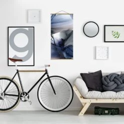 Stoffbild Mit Posterleisten - Violett Im Fluss In Violett 12 Stoffbild Mit Posterleisten - Violett Im Fluss In Violett -Allgemeiner Haushaltswarenladen wallart stoffbild mit posterleisten violett im fluss in violett 3