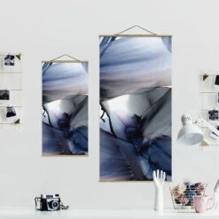 Stoffbild Mit Posterleisten - Violett Im Fluss In Violett 14 Stoffbild Mit Posterleisten - Violett Im Fluss In Violett -Allgemeiner Haushaltswarenladen wallart stoffbild mit posterleisten violett im fluss in violett 5