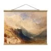 Stoffbild Mit Posterleisten - William Turner - Aostatal In Creme-Beige 1 Stoffbild Mit Posterleisten - William Turner - Aostatal In Creme-Beige -Allgemeiner Haushaltswarenladen wallart stoffbild mit posterleisten william turner aostatal in creme beige