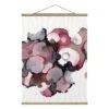 Stoffbild - Pink-Beige Tropfen Mit Roségold In Rosa 2 Stoffbild - Pink-Beige Tropfen Mit Roségold In Rosa -Allgemeiner Haushaltswarenladen wallart stoffbild pink beige tropfen mit rosegold in rosa