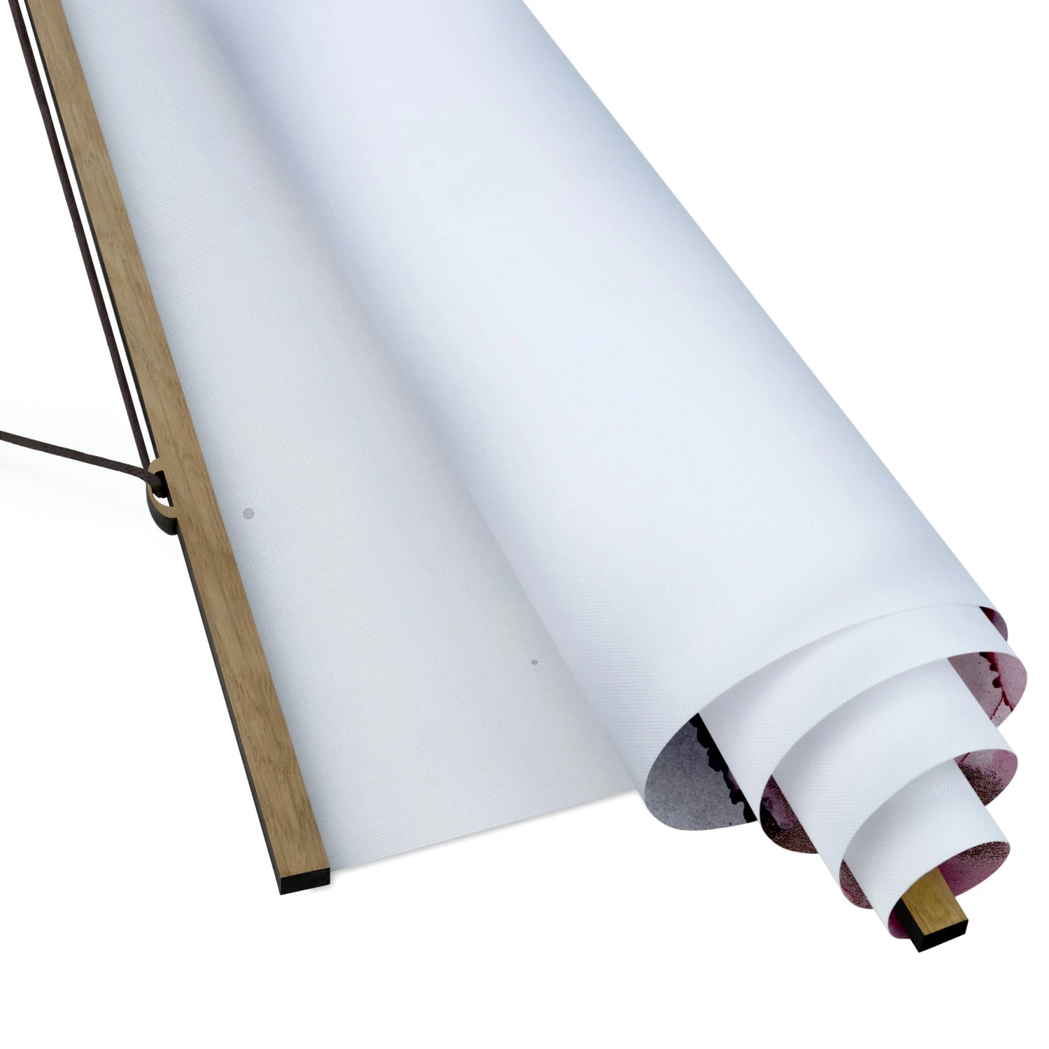 Stoffbild - Pink-Beige Tropfen Mit Roségold In Rosa 7 Stoffbild - Pink-Beige Tropfen Mit Roségold In Rosa – Bild 5