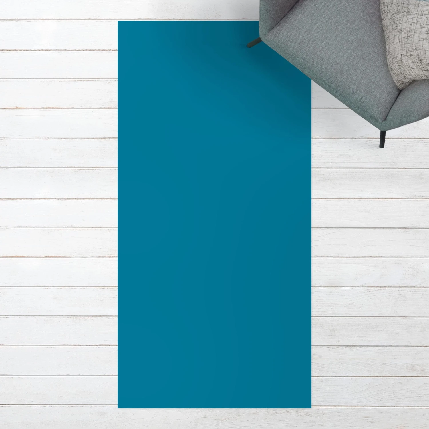 Vinyl-Teppich - Petrol In Petrol 4 Vinyl-Teppich - Petrol In Petrol – Bild 2