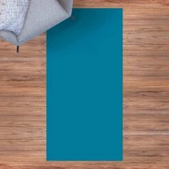 Vinyl-Teppich - Petrol In Petrol 11 Vinyl-Teppich - Petrol In Petrol -Allgemeiner Haushaltswarenladen wallart vinyl teppich petrol in petrol 2