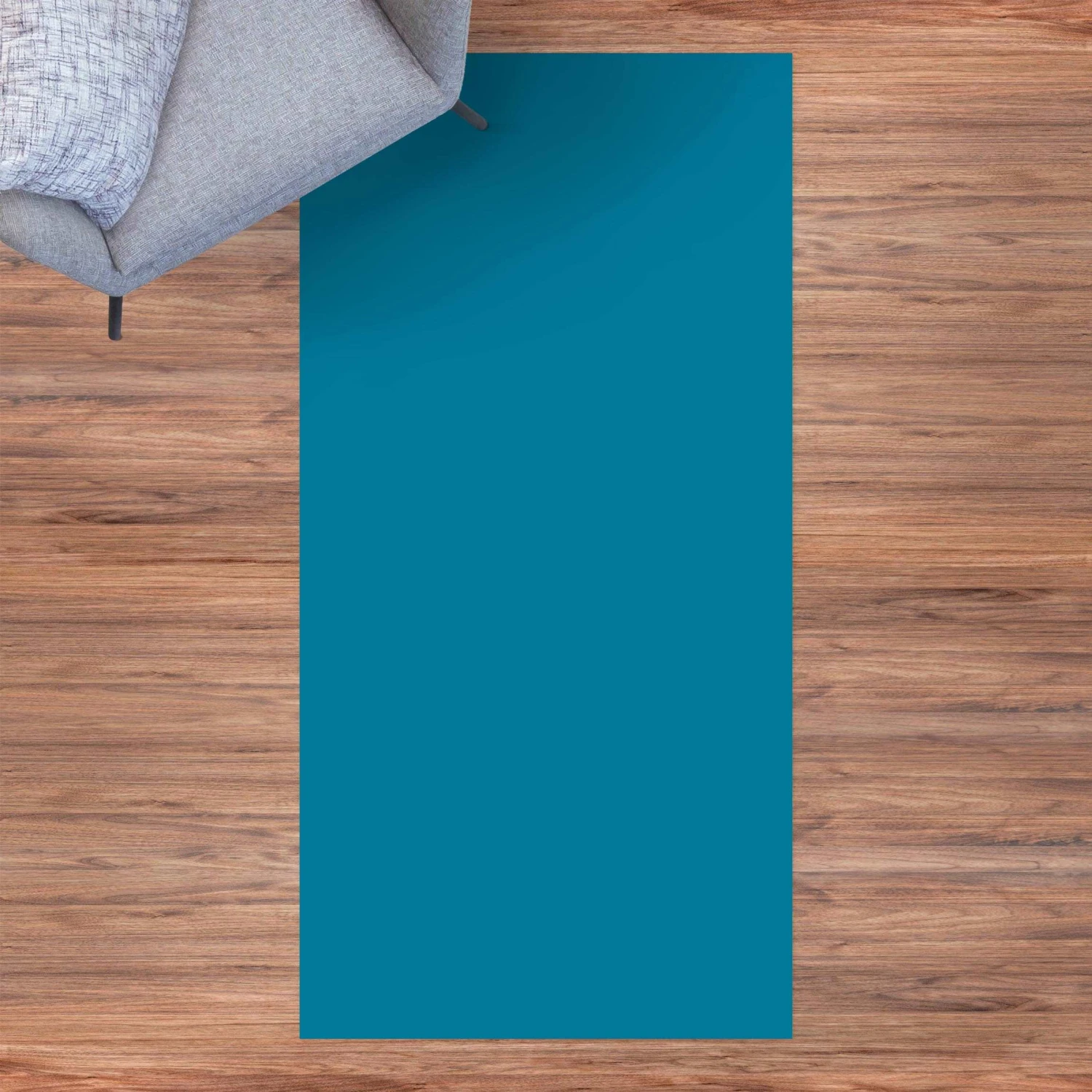 Vinyl-Teppich - Petrol In Petrol 5 Vinyl-Teppich - Petrol In Petrol – Bild 3