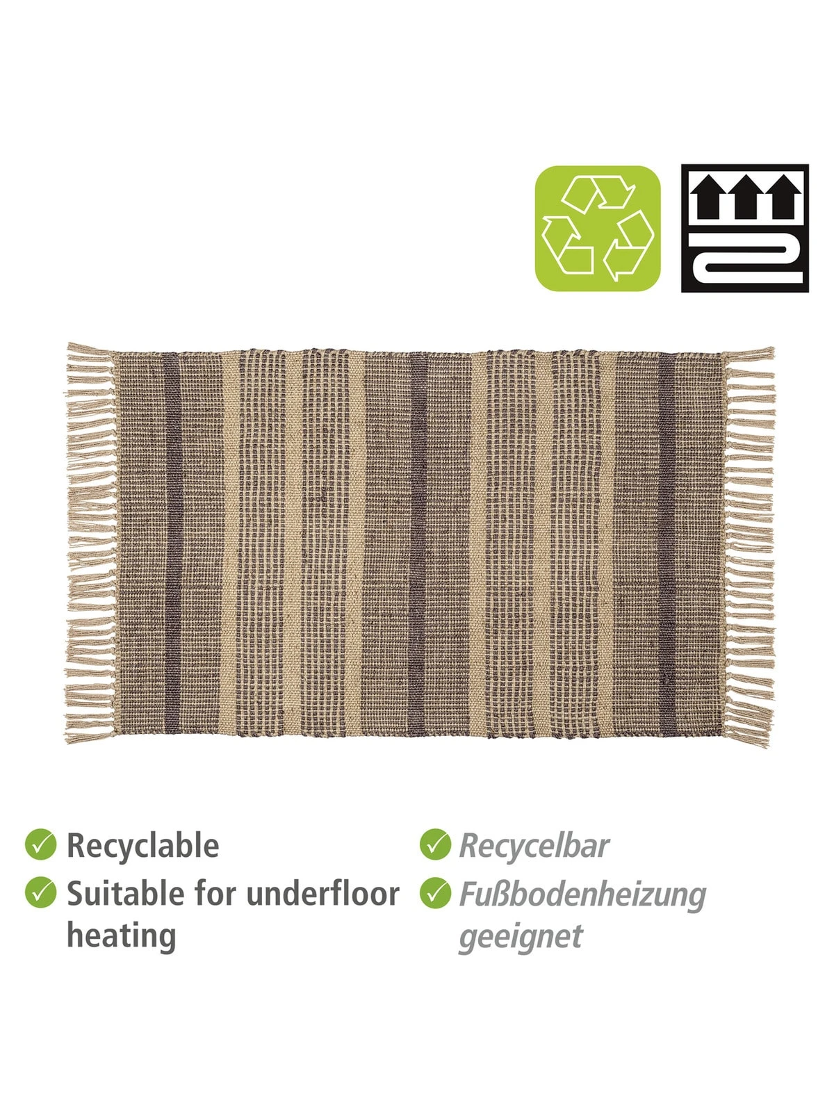 Wenko Badematte Sambu In Natur 5 Wenko Badematte Sambu In Natur – Bild 3