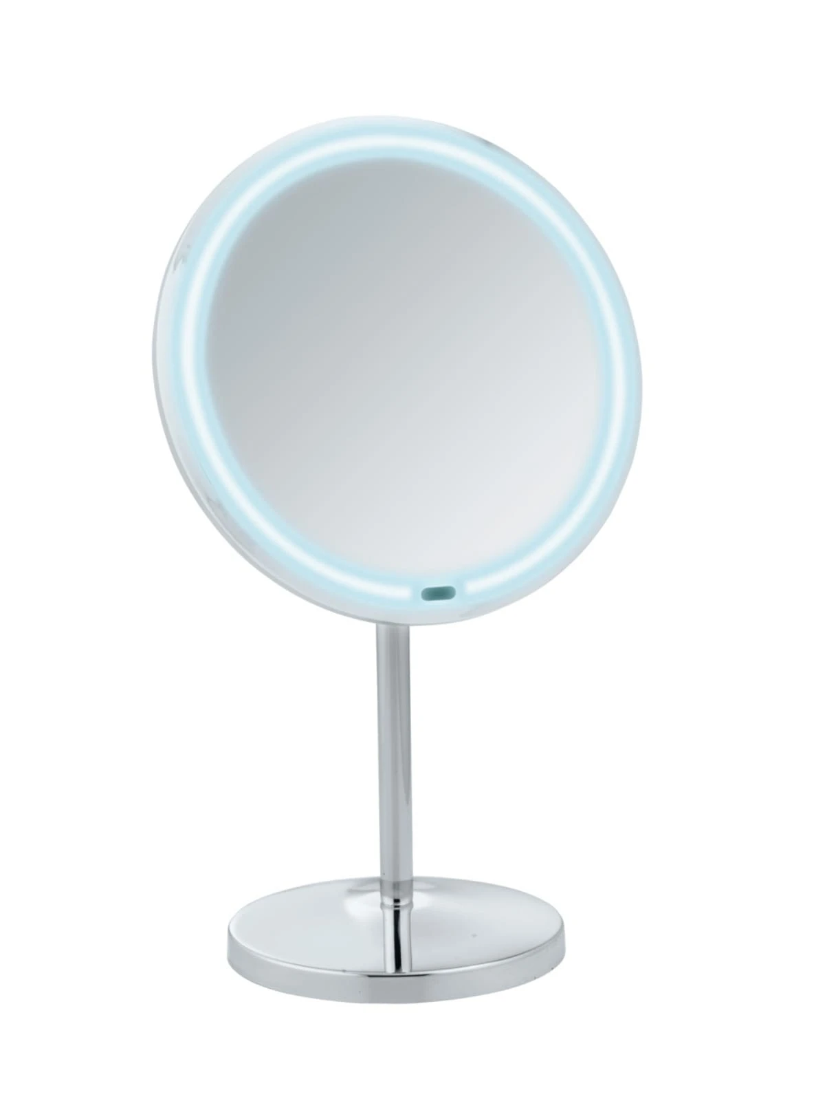 Wenko LED Kosmetik-Standspiegel Onno In Chrom 4 Wenko LED Kosmetik-Standspiegel Onno In Chrom – Bild 2