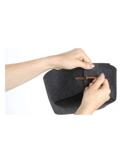 2er-Set: Aufbewahrungskörbe In Anthrazit - (B)13,5 X (H)7,5 X (T)13,5 Cm -Allgemeiner Haushaltswarenladen zeller 2er set aufbewahrungskorbe in anthrazit b 13 5 x h 7 5 x t 13 5 cm 2